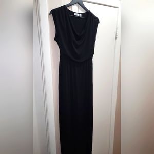 CATO Black Cowl Neck Dress